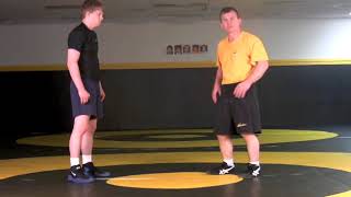 Wrestling Drills Reshot Drill No Hands [upl. by Llemart]