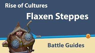 Rise of Cultures Flaxen Steppes Battle Map Early Rome [upl. by Atival]