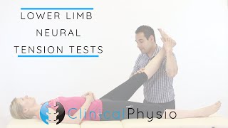 Lower Limb Tension Tests  Clinical Physio [upl. by Anerbas]