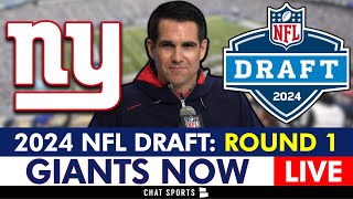 New York Giants NFL Draft 2024 Live Round 1 [upl. by Zahavi372]