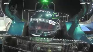 Lance Stroll Engine Failure  Saudi Arabian GP 2023 Team Radio [upl. by Jarv]