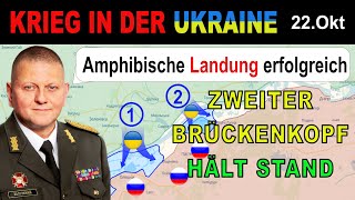 22Okt Russen verlieren Kontrolle über das Ostufer des Dnipro  UkraineKrieg [upl. by Nodnab]