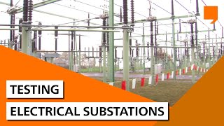 Testing Electrical Substations [upl. by Ahsemik]