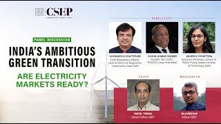 Indias Ambitious Green Transition Are Electricity Markets Ready [upl. by Nodarb]