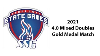 2021 Sunflower State Games  40 Mixed Gold Medal Match [upl. by Acinot152]