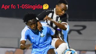 Highlights 👉APR FC 1 0 Singida Back Stas Uko Umukino Wagenze🔥👍Cecafa Kagame cup 🏆 [upl. by Wengert510]