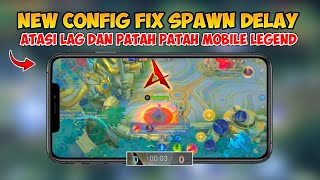 Update ‼ Config ML Anti Lag Fix Spawn Delay  Lag Fix Frame Drop  Mobile Legends [upl. by Kerri]