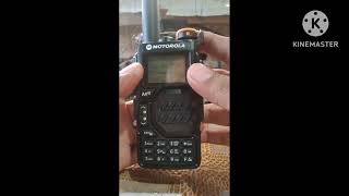 unboxing Motorola x8 and how to change freq step and fm mode request by ka radiong norsan2722 [upl. by Giefer]