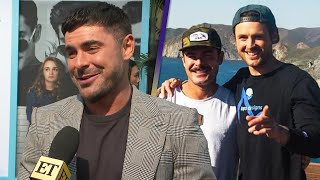 Why Zac Efron Thinks His Brother Dylan Will WIN The Traitors Season 3 Exclusive [upl. by Ssidnak843]