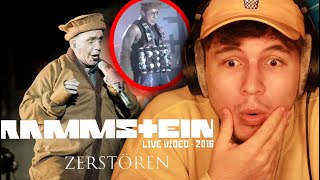 Was ist DAS DENN😱Reaktion  Rammstein  Zerstören Live Video  2016  PtrckTV [upl. by Noitsirhc886]