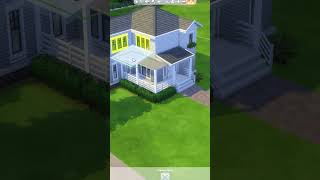 Roofing tips  How to build an Lshaped roof in the sims 4 shorts [upl. by Brit]