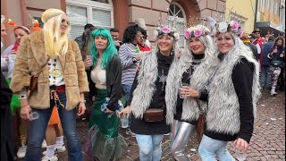 Großer Fastnachtsumzug 2024  Karneval in BadenWürttemberg Deutschland  Fasnet [upl. by Aisila646]