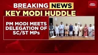 PM Modi Meets Delegation Of SCST MPs  Reiterated Resolve For Welfare Of SCSTs [upl. by Dahij]