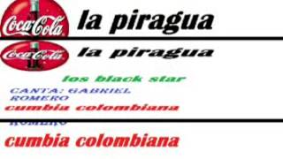 LA PIRAGUA gabriel romero con los black stars [upl. by Arytas]