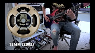 Celestion V30 comparison 2002 vs 2004 vs 2022 [upl. by Mirelle]