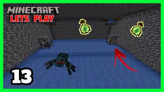 Double Cave Spider XP FARM  Minecraft 1201 Lets Play  Ep 13 [upl. by Stoddard]