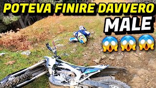 ENDURO La brutta caduta di Ciccio 😓❌️ Provo il Fantic anchio🤮🤮 [upl. by Patrizius]