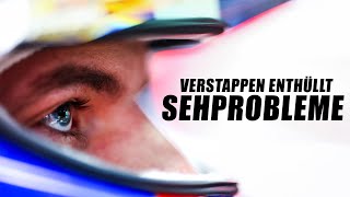 Max Verstappen ENTHÜLLT Sehprobleme nach F1 HorrorCrash mit Lewis Hamilton [upl. by Fennell]