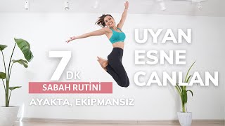 UYAN ve CANLAN Güne Enerjik Başlamak için 7 DK lık Sabah Esneme Rutini Her Sabah Yap TUĞÇE İRTEM [upl. by Llyrpa261]