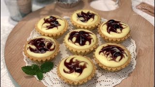 Blueberry Cheese Tart 蓝莓芝士挞 [upl. by Stilla]