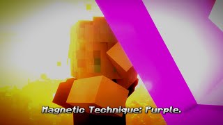 Gojo uses Hollow Purple in Minecraft [upl. by Nodyarb458]