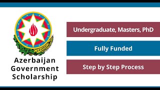 Azerbaijan Government Scholarship 202425 Fully Funded  BSc MSc PhD Medical fields  apply now [upl. by Ramled]