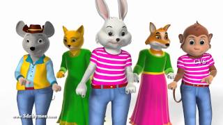 Two little hands to clap clap clap  3D Animation English Nursery rhymes for children [upl. by Aifas]