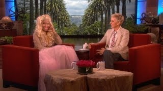 Nicki Minaj Catches Up with Ellen [upl. by Eula]