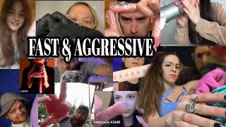 My Subscribers Do FAST amp AGGRESSIVE ASMR ⚡ And ITS AMAZING [upl. by Yelnikcm686]