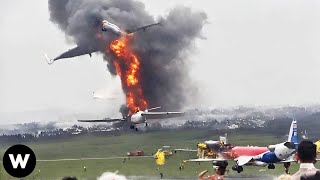 Tragic Most Terrifying Catastrophic Plane Crashes Filmed Seconds Before Disaster  Best Of The Week [upl. by Oflodor221]