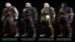 Witcher 3 Blood and Wine  How to Find All Grandmaster Armor Quest Location [upl. by Adaliah161]