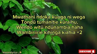 Tumanitie kuraihu lyrics by Naomi Karanja Kihingaduet gospelmusic love nocopyright [upl. by Aehsel754]