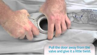 AeroBed®  How to Remove and Replace the Whoosh™ Valve [upl. by Shatzer926]