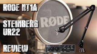 RØDE NT1A  Steinberg UR22  PSA1  REVIEW [upl. by Bruce]