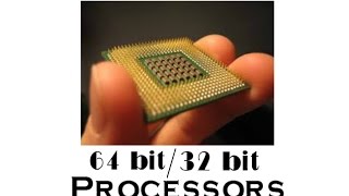 32 bit vs 64 processors  explained in detail  Bangla [upl. by Naginnarb885]