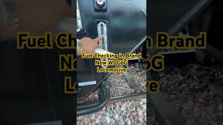 FUEL CHECKING IN BRAND NEW WDG6G LOCOMOTIVE WDG6G CAB RIDE [upl. by Theran]