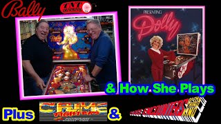 1565 Bally DOLLY PARTON Pinball Machine and its GameplayTNT Amusements [upl. by Hitchcock]