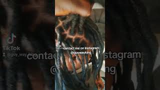 Instead dreadlocks Crochet dreadlocks extension dreadlocks retwist dreadlocks dreadlockstty [upl. by Aztilay]