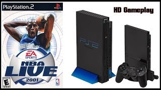 NBA Live 2001 PS22000 Intro  Gameplay HD Raptors V NBA Western [upl. by Releehw]