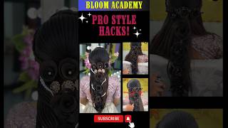 🤩Pro bridal hairstyling course 🤩hairstyle hairacademy hair bridalhair weddinghair hairtips [upl. by Nahgaem]