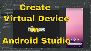 How to Create Virtual Device AVD📱 in Android Studio 2024  Create Emulator in Android Studio [upl. by Ayota795]