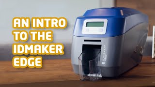 ID Maker Edge  The Best ID Card Printer for Under 1000 Prints a Year [upl. by Ecinahc]