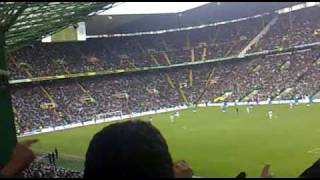 Celtic v Rangers 030110 Rangers goal and the Bouncy and McGregors top class save [upl. by Chevalier]