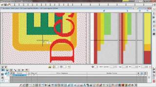 EAT CADCAM textile software  Demo Label [upl. by Mordy]