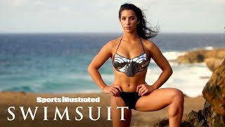 Aly Raisman Channels Wonder Woman In Powerful SIS Return  Uncovered  Sports Illustrated Swimsuit [upl. by Enieledam]