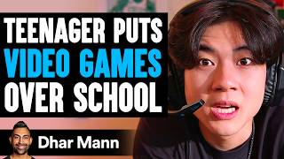 Teenager Puts VIDEO GAMES Over SCHOOL What Happens Next Is Shocking  Dhar Mann Studios [upl. by Vander]