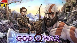 🔴LIVE  Defeating a Valkyrie With Blades Of Chaos  GOD OF WAR 😮 GOW 2018 DAY 7  godofwar [upl. by Kat240]