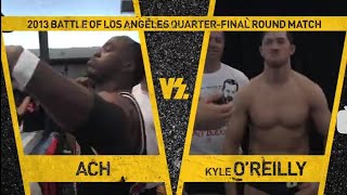 ACH vs Kyle OReilly  PWG BOLA 2013  FULL MATCH [upl. by Aibara]