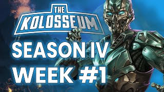 Kolosseum Season 4 Week 01 Mortal Kombat X Top 8 [upl. by Waterer]