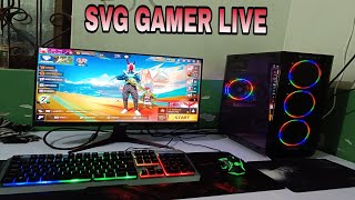 SVG GAMER LIVE LIVE STREEM CS RANK PUSH MASTER VS GRANDMASTER  UID CHEKING 1vs1 custom [upl. by Goer486]